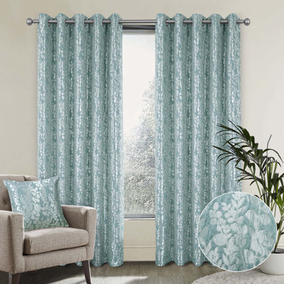 Birghild Eyelet Room Darkening Super Thermal Curtains
