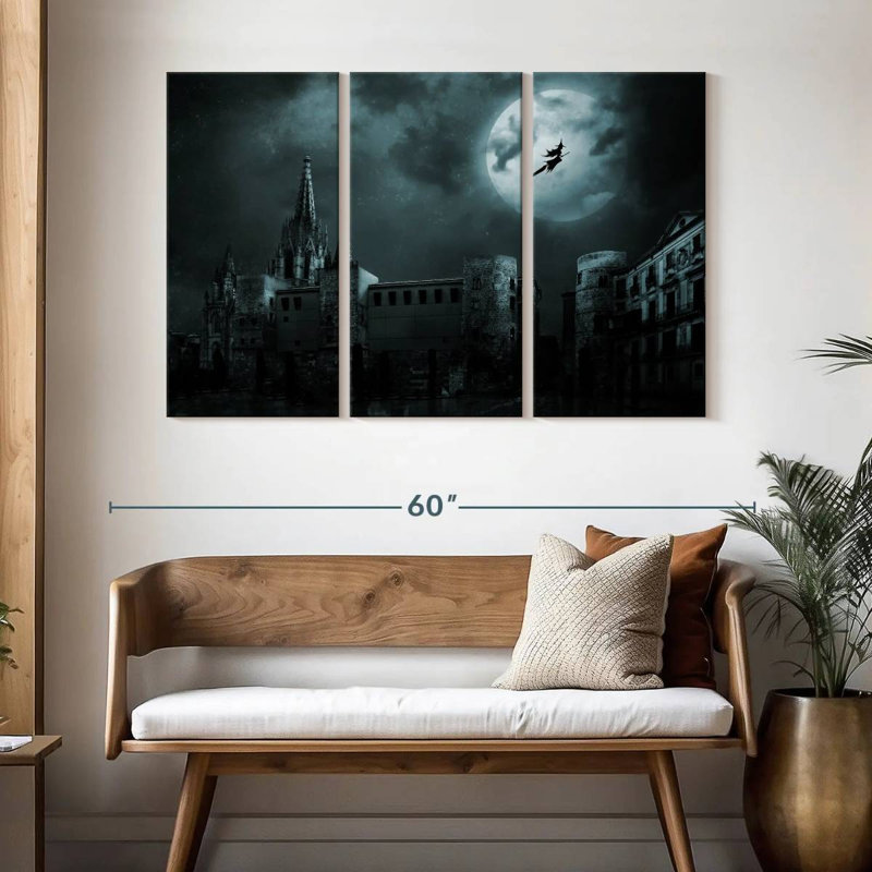 Kelan Witch's Castle, 32" H x 50" W
