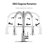 Topcraft Single Handle High Arc Spring Pull Down Kitchen Faucet