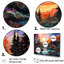 Rivière, rivière, forêt, lever de soleil - ensemble d'art mural forêt-550505333-550505343