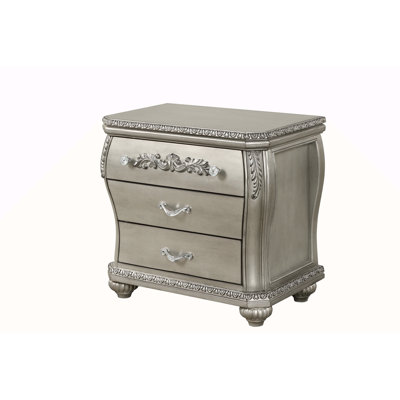 Table de chevet 3 tiroirs Destiny