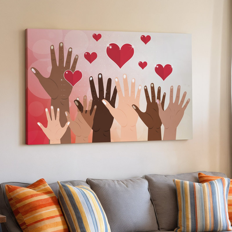Reproduction d'art sur toile, "Art", H 30 po x l 30 po