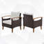 Charniece Acacia 4 - Person Patio Conversation Set with Cushions-87892123