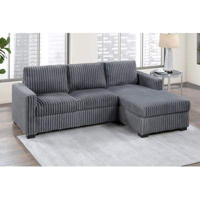 Canapé modulaire de style contemporain 2pc