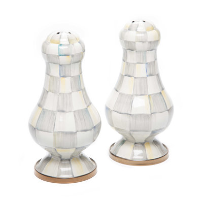 Sterling Check® Large Salt & Pepper Shakers