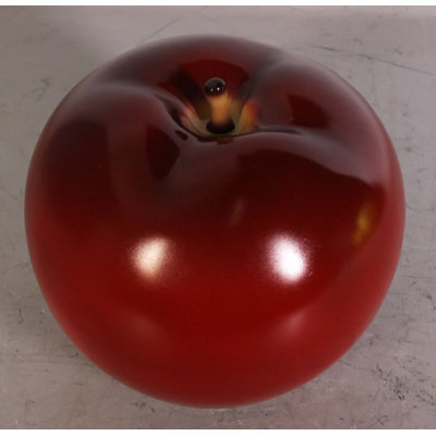 Small Red Apple Over Sized Statue