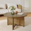 Table basse en rotin et bois Aylen