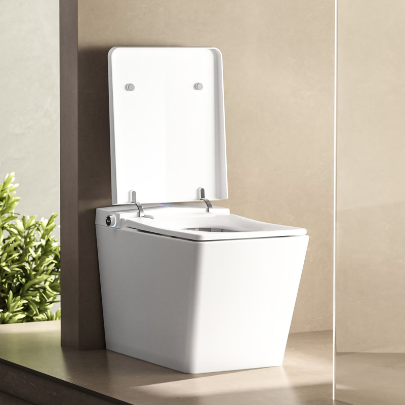 JuteJasper 2494219824FDAAC 1 GPF Round Comfort Height Chair Height Toilet