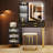 Palamara Makeup Vanity with LED Light-292252686