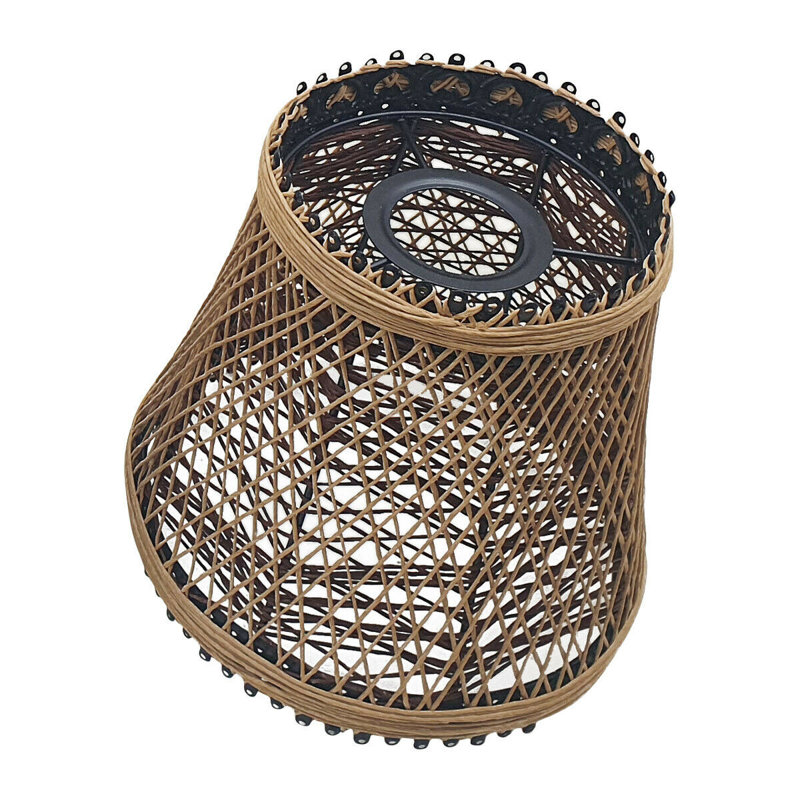 18cm H Bell Lamp Shade ( Uno ) in Brown