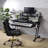 Music Recording Studio Desk with Keyboard Tray-660288958