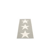 Viggo Area Rug in Warm Gray/White
