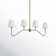 Lane 4 - Light Shaded Geometric Chandelier