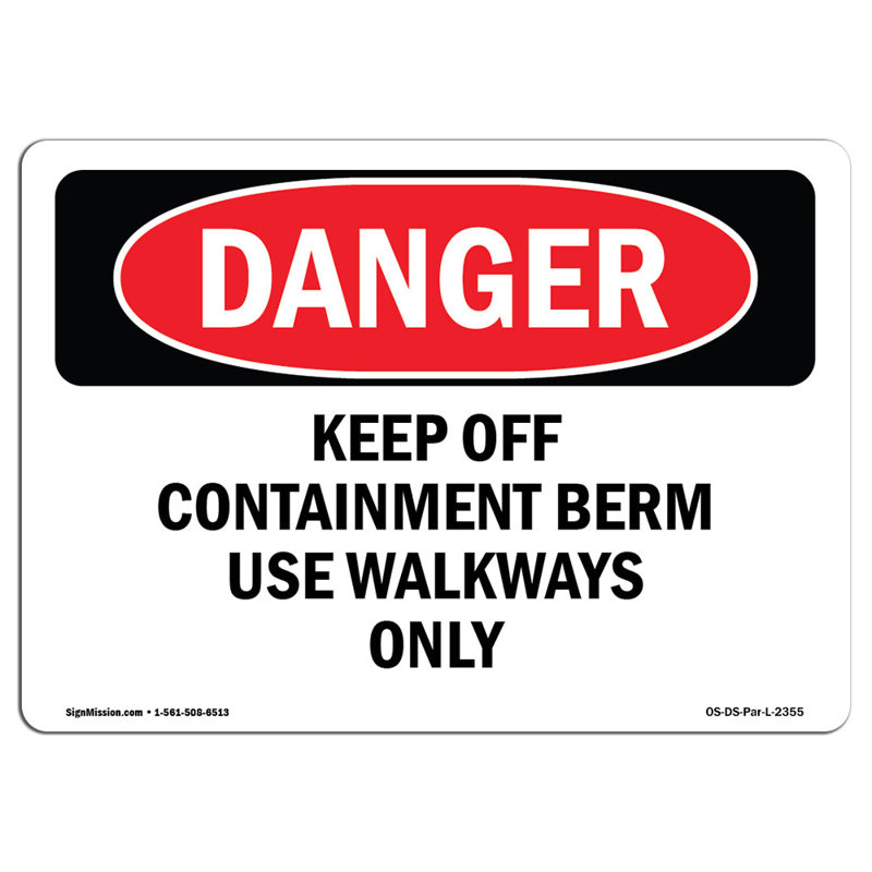 Keep Fire Away Sign, 18" H x 24" W x 0.1" D