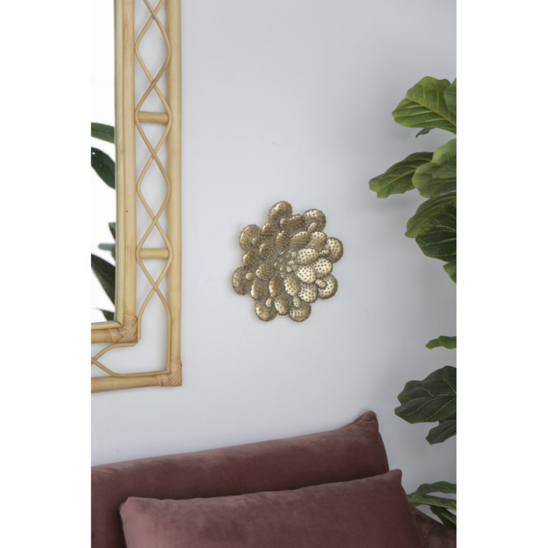 D10x1.6" Succulent Wall Plaque