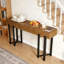 Table de vestibule, console rustique, table de couloir, table de canapé, étagère de présentation-1911145894