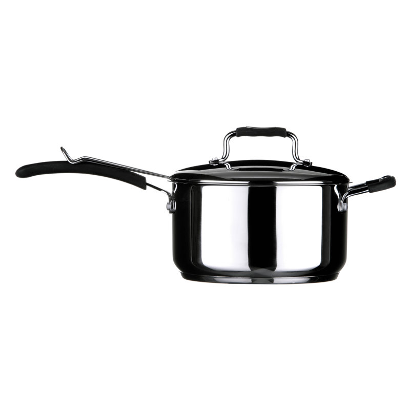 Lazaro 21cm Non-Stick Chip Pan with Lid