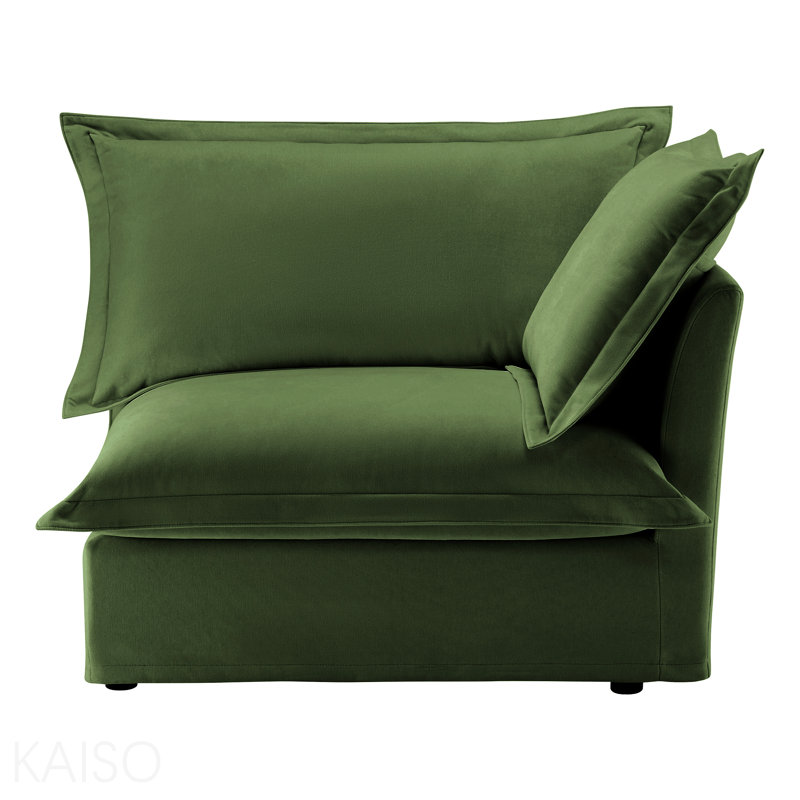 Canapé Rsf avec 1 coussin - Vert, Left Hand Facing, Vert