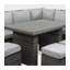 Ensemble de conversation modulaire de huit articles avec coussins-87536680-87536681