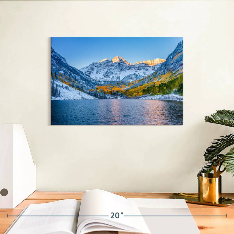 Alvord Maroon Bells Sunrise, 8" H x 12" W