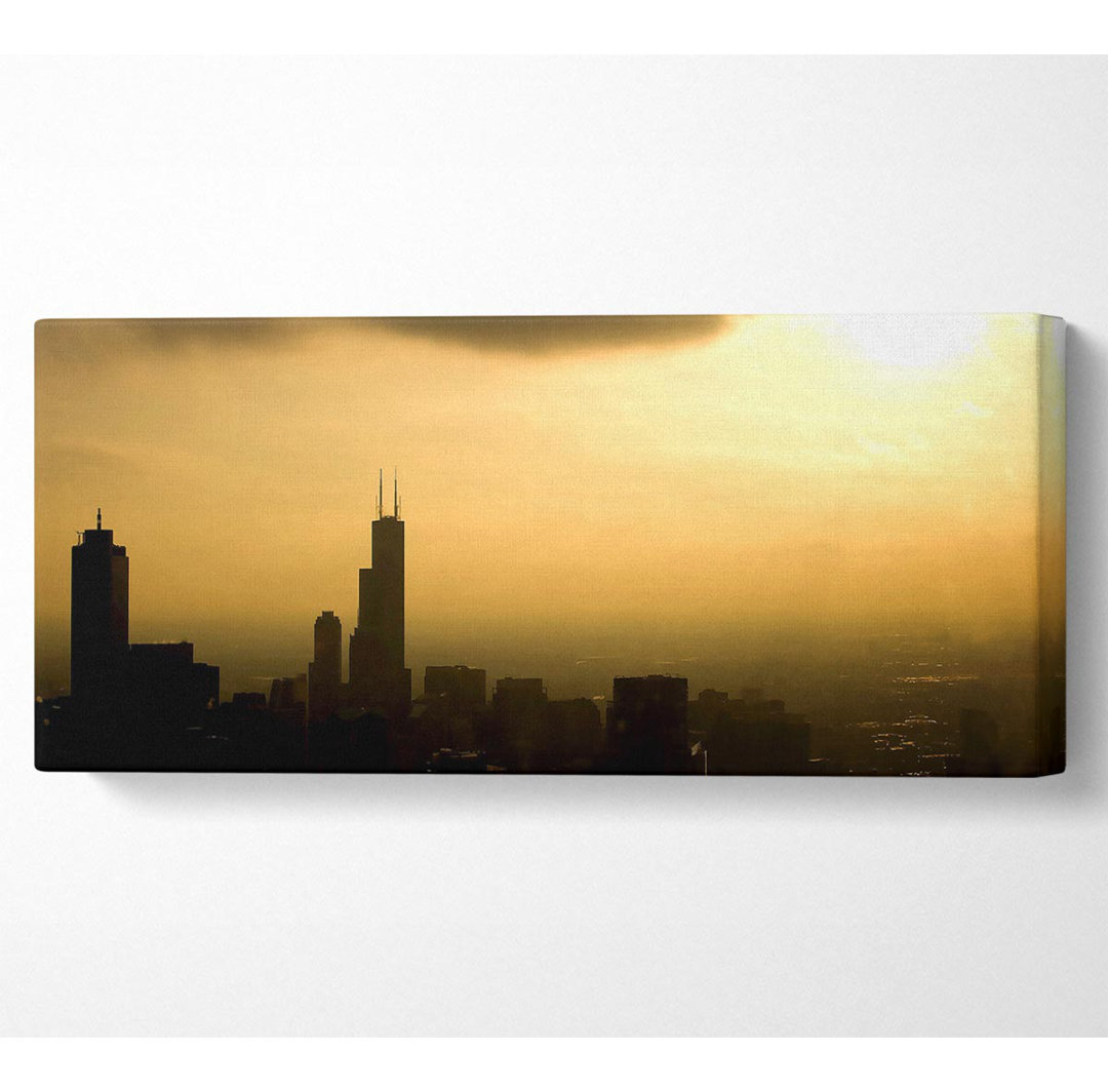 Chicago - Kunstdrucke auf Leinwand - Wrapped Canvas