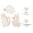 Horizon Ecomix Bird Wall Art with Gold-Toned Detailing and Sustainable Matte Finish