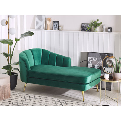 Baskerville Velvet Chaise Lounge