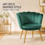 Octavius Velvet Barrel Chair-1702502249