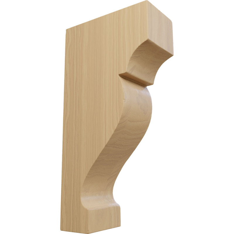 Corbeille en bois Dearborn, Érable, H 7 po x l 1,75 po x P 3,5 po