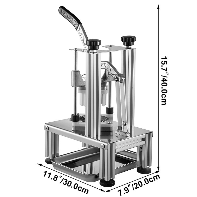 VEVOR Commercial Can Opener 15.7 in. Heavy Duty Manual Table Can