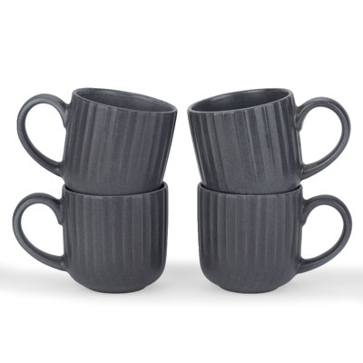  Starlight 4-Piece Stoneware Mug Set