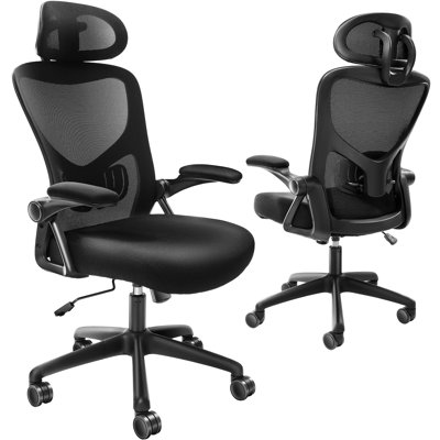 Chaise de bureau ergonomique avec repose-tête Saiden