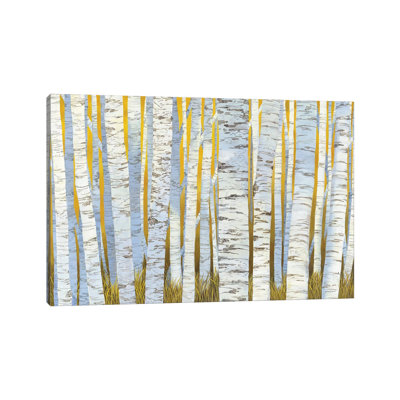 «Aspen Grove» par Kathrine Lovell - reproduction d'art sur toile tendue