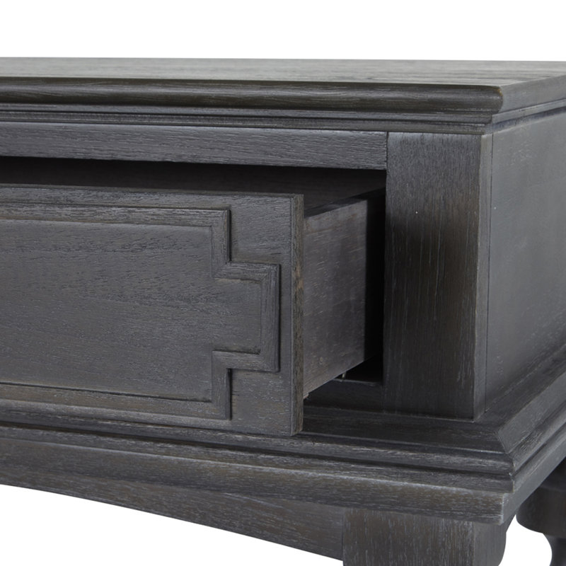 Arrington 76" Console Table, Cerused Ash