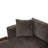 Sectional Sofa 93.7" L-Shaped Sofa Upholstered Sofa Couch With Wooden Storage Compartment For Living Room-2055257015