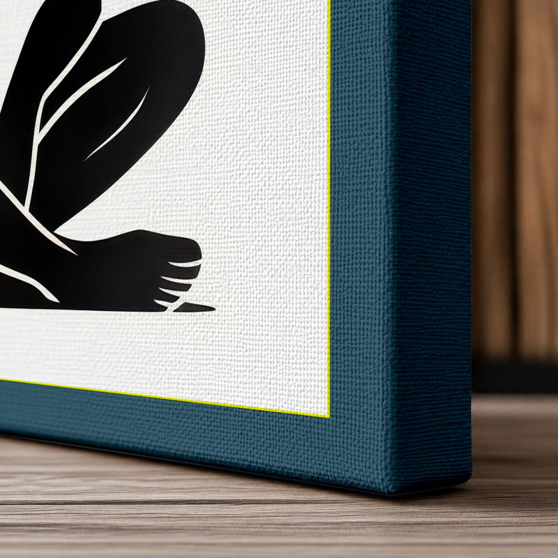 Print, 36x24 - 91.4 x 61.0 cm, Teal Border