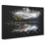 Antholzer See Lake Reflection - Wrapped Canvas-56645200