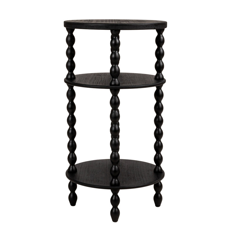 Table d'appoint ronde, Noir, noir, noir, noir
