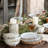 Clearwater Pines Pines Ceramic Southwestern Rustic Lodge 16 Piece Dinnerware Set
