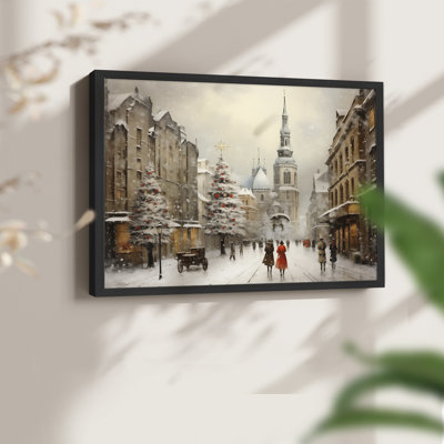 Chirstmas Art-CCCXLI -Framed Print - Restickable