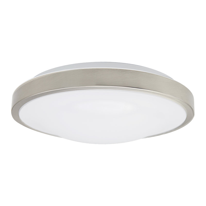 12 Inch LED Round Flat Panel Light, 14W 4000K Cool White, Dimmable, Modern Flush Mount Ceiling Light Fixture, for Kitchen, Bedroom, Laundry, ETL Listed