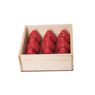 Resin 4.25 in. Red Spring Strawberries In Display Set of 9