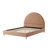 Jodiel Arched Boucle Upholstered Bed Frame-109473074-119008453