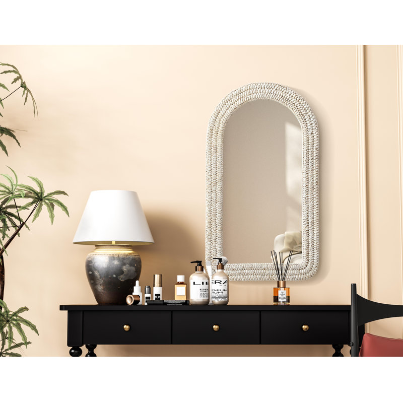 Miroir Dennard Cornhusk, 42 po x 24 po