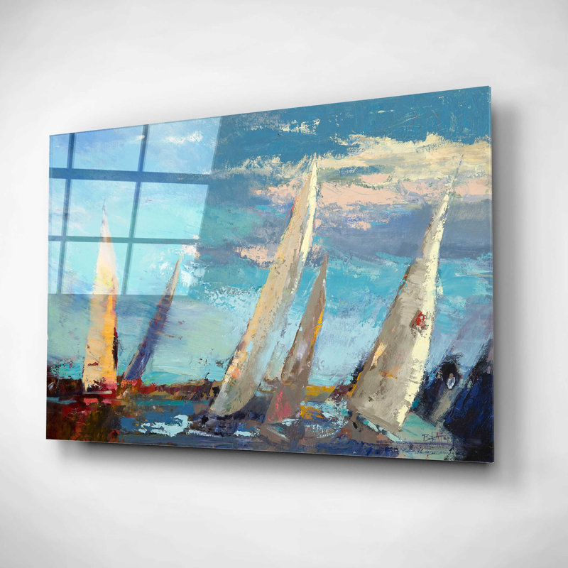 «Magnificence» par Beth Forst - peinture sans cadre, H 12 po x l 16 po x P 0,13 po