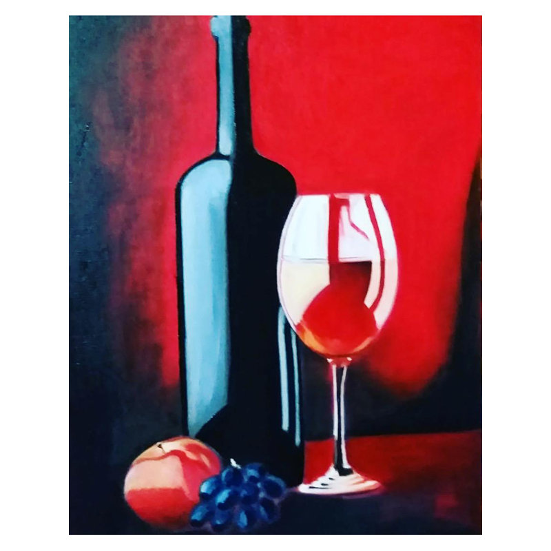 Still Life | Oil On Canvas | By Mousumi Chakaraborty