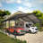 20 FT. W×20 FT. D Heavy Duty Carports with Galvanized Steel Roof-117711887