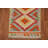 Geometric Kilim Wool Runner Rug 3x10