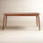 Dakota Acacia Solid Wood Top Dining Table