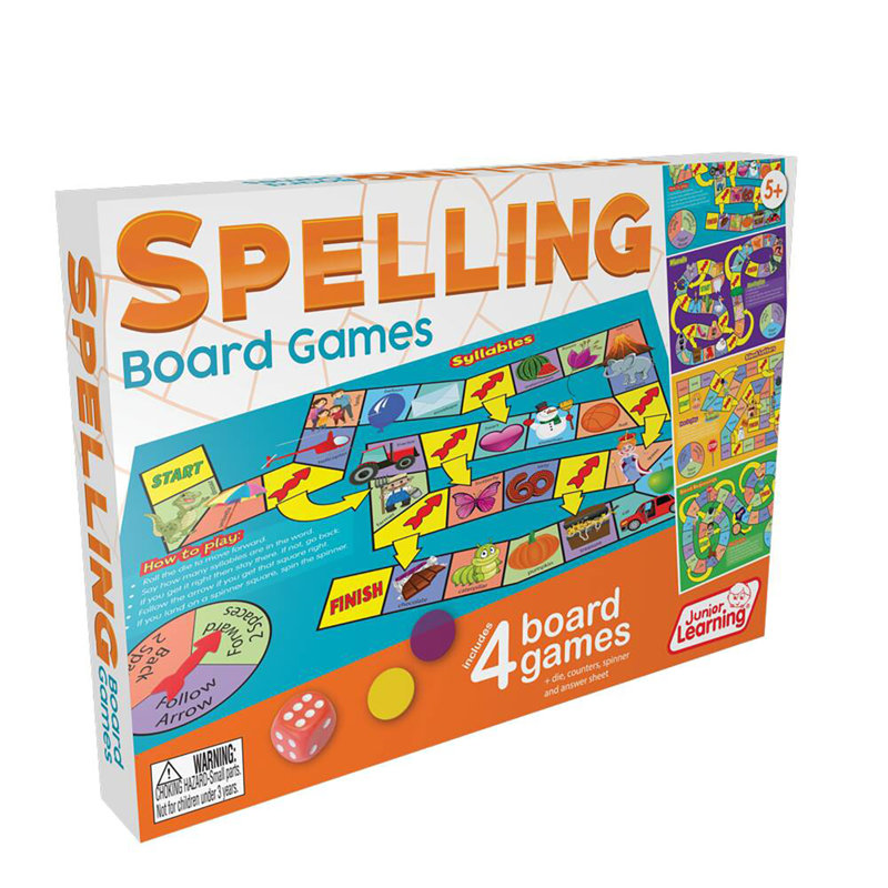 Spelling Learning Educational Board Games